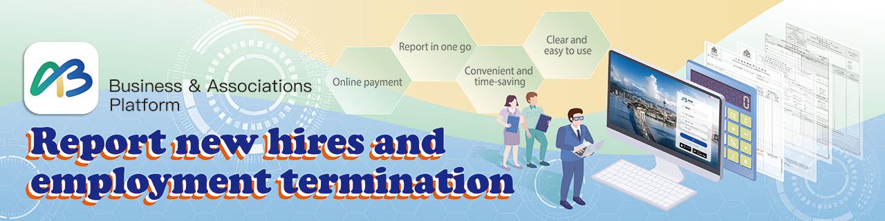 Report new hires and employment termination 