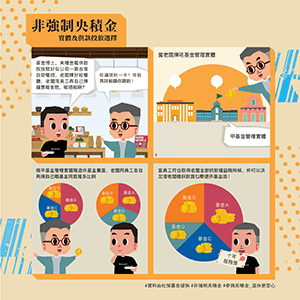 積金漫畫-實體及供款投放選擇